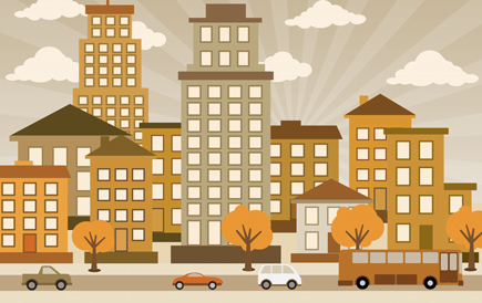 city graphic