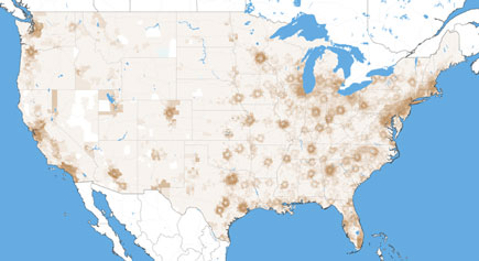 us map congestion map